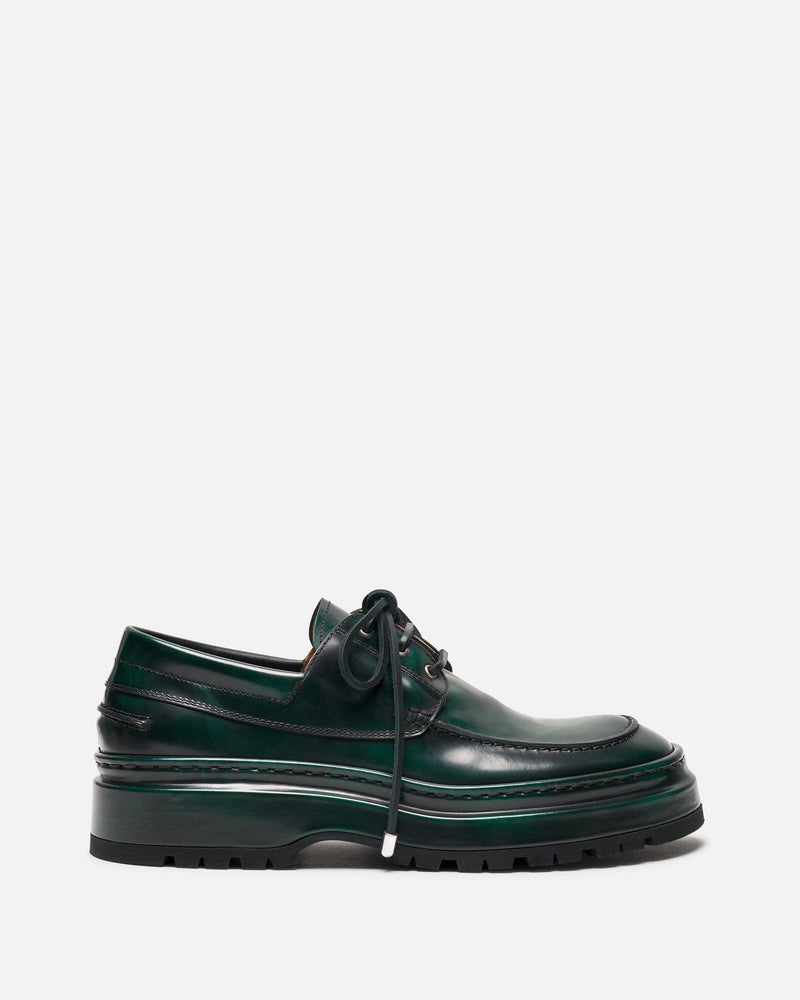 Les Bateau Pavane in Dark Green SVRN Les Bateau Pavane in Dark Green SVRN