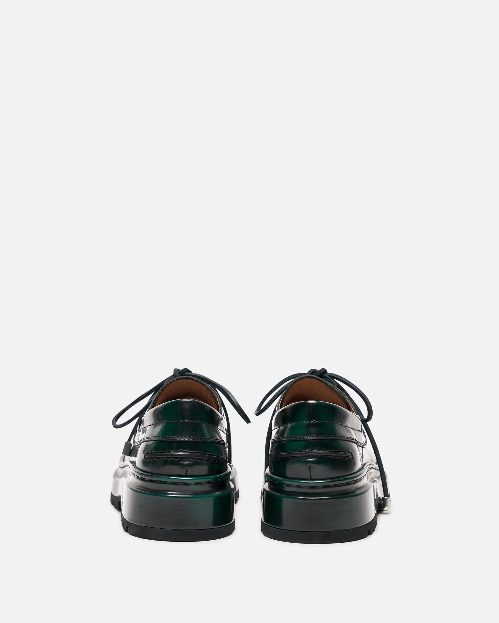 Jacquemus Men's Shoes Les Bateau Pavane in Dark Green