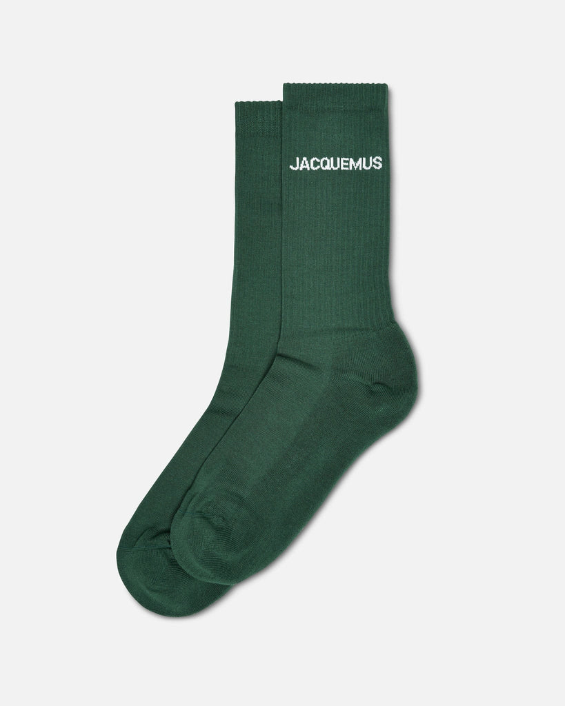Jacquemus Men's Socks Les Chaussettes Jacquemus in Dark Green