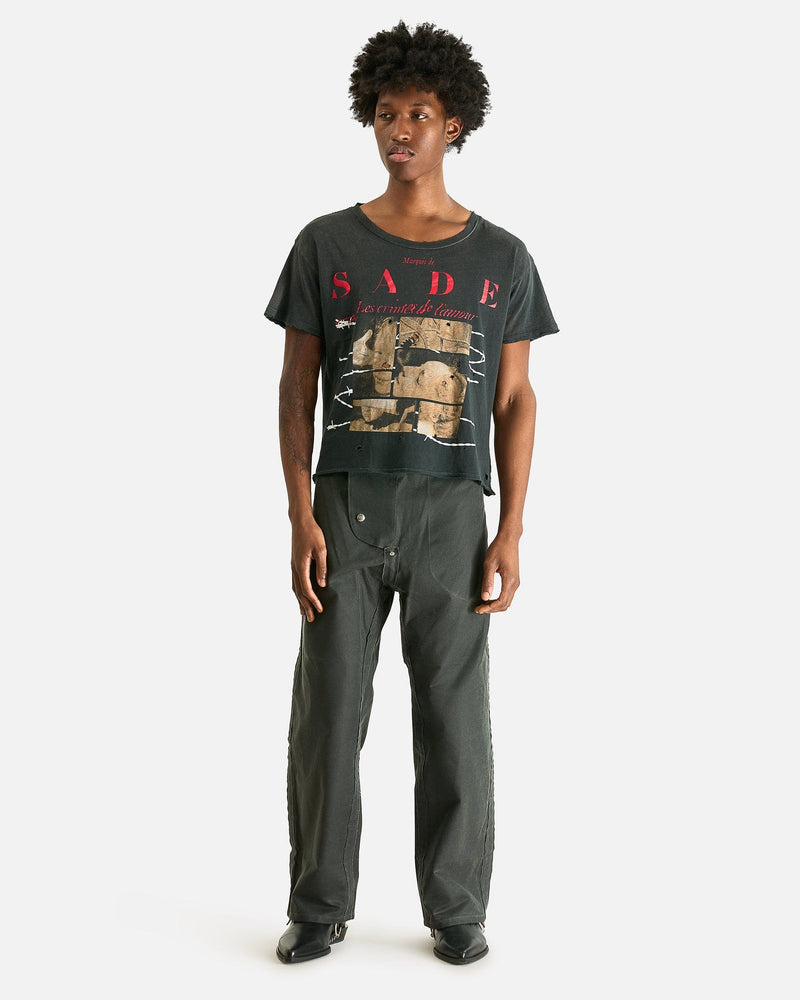 Enfants Riches Deprimes Men's T-Shirts Les Crimes De L'Amour T-Shirt in Thrashed Black