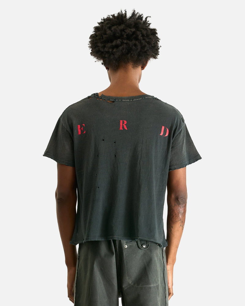 Enfants Riches Deprimes Men's T-Shirts Les Crimes De L'Amour T-Shirt in Thrashed Black