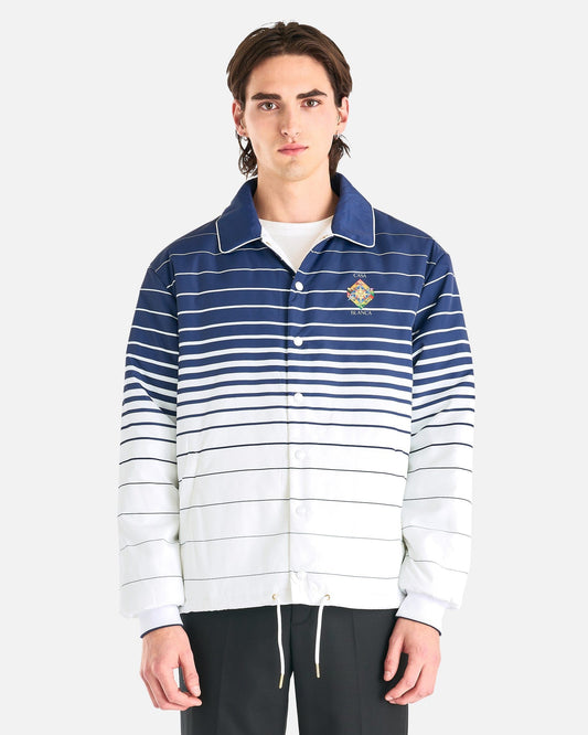 Casablanca Men's Jackets Les Elements Printed Coach Jacket in Multi