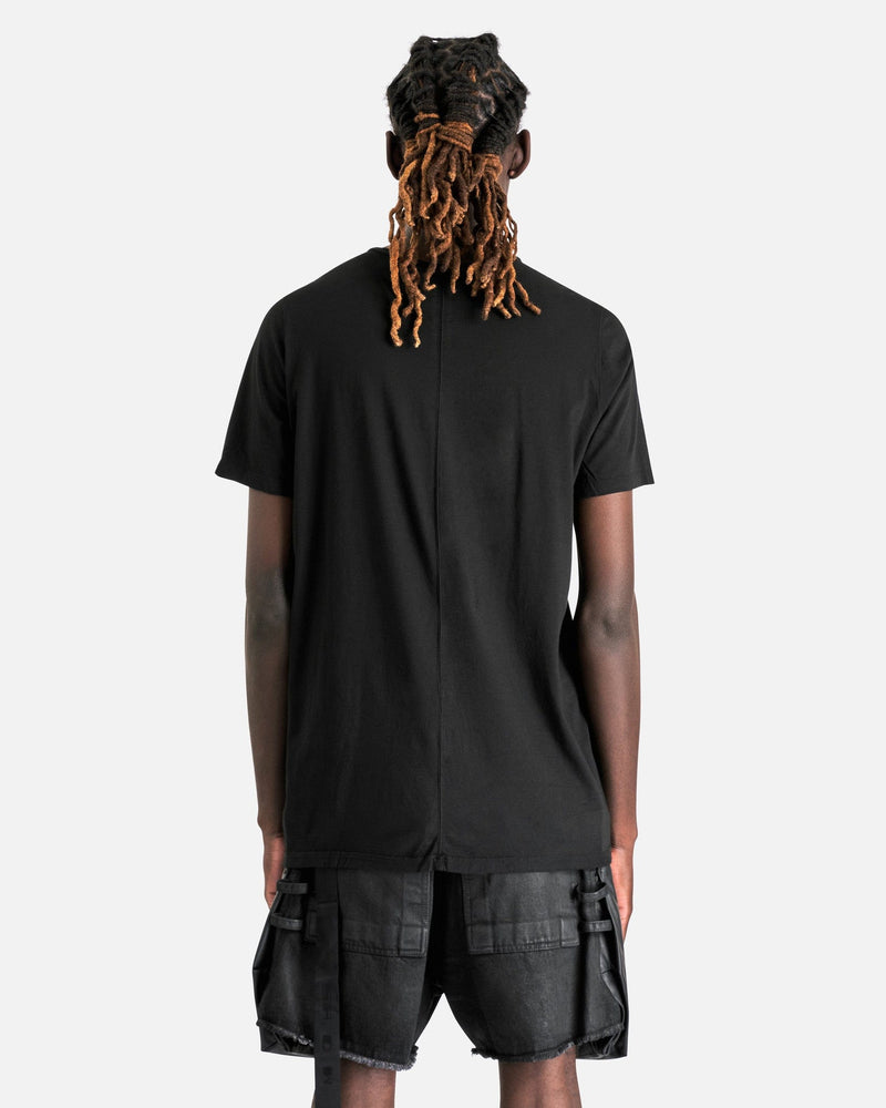 Rick Owens DRKSHDW Men's T-Shirts Level T in Black/Pearl