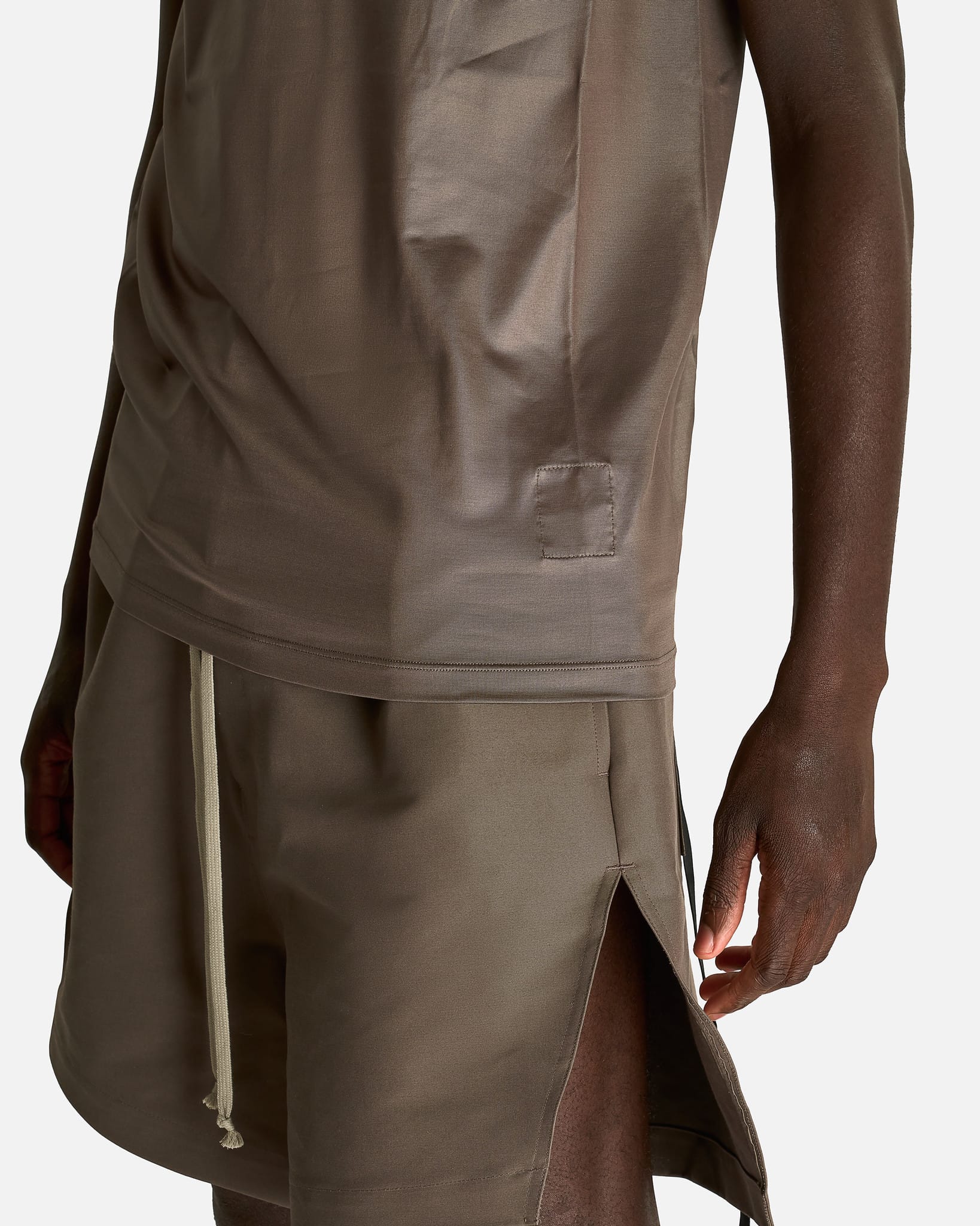 Rick Owens DRKSHDW Men's T-shirts Level T in Dust
