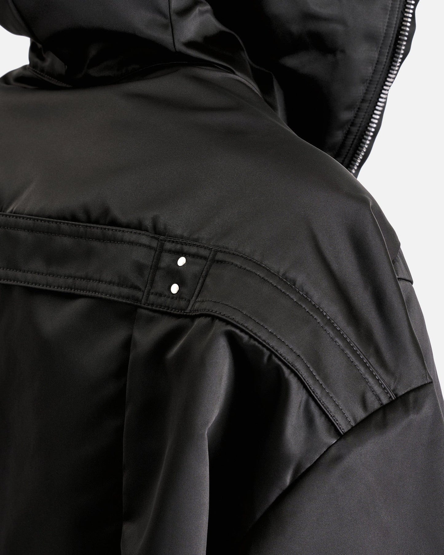 Rick Owens Men's Jackets Lido Hoodie in Black