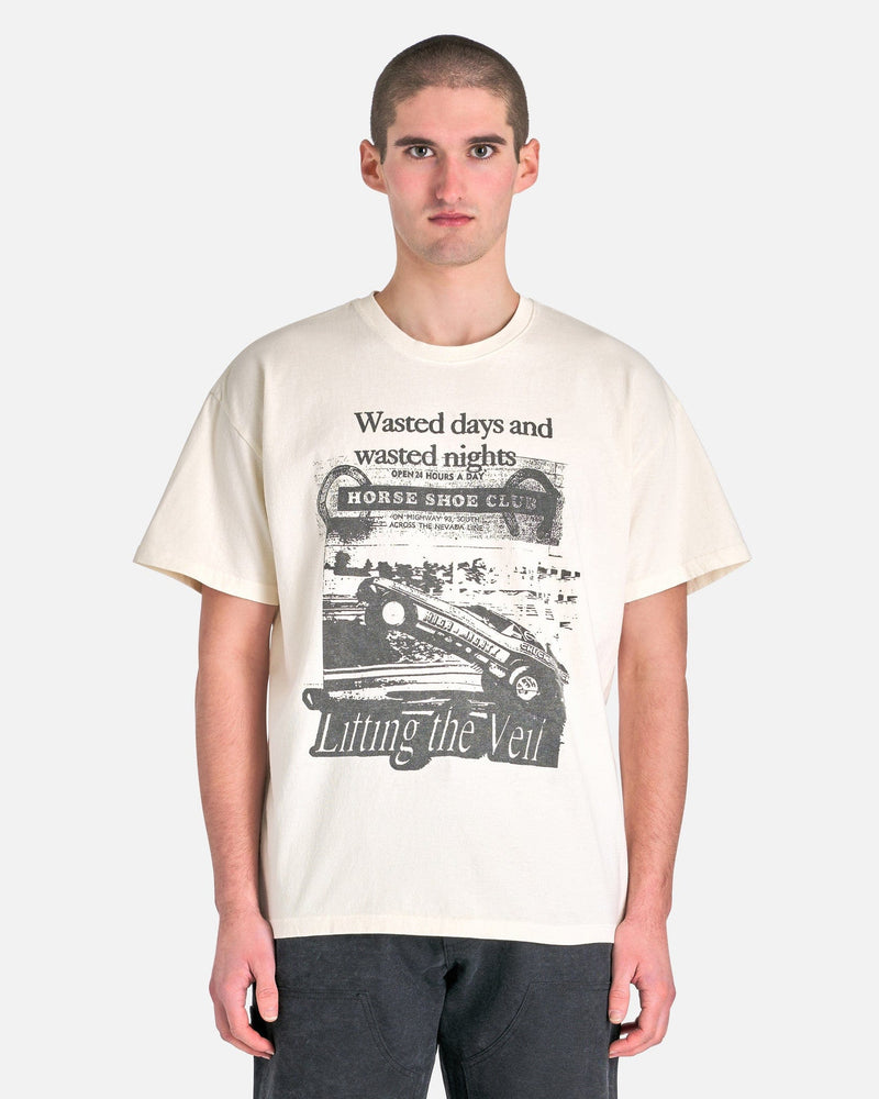 One of These Days Men's T-Shirts Lifting the Veil Tee in Bone