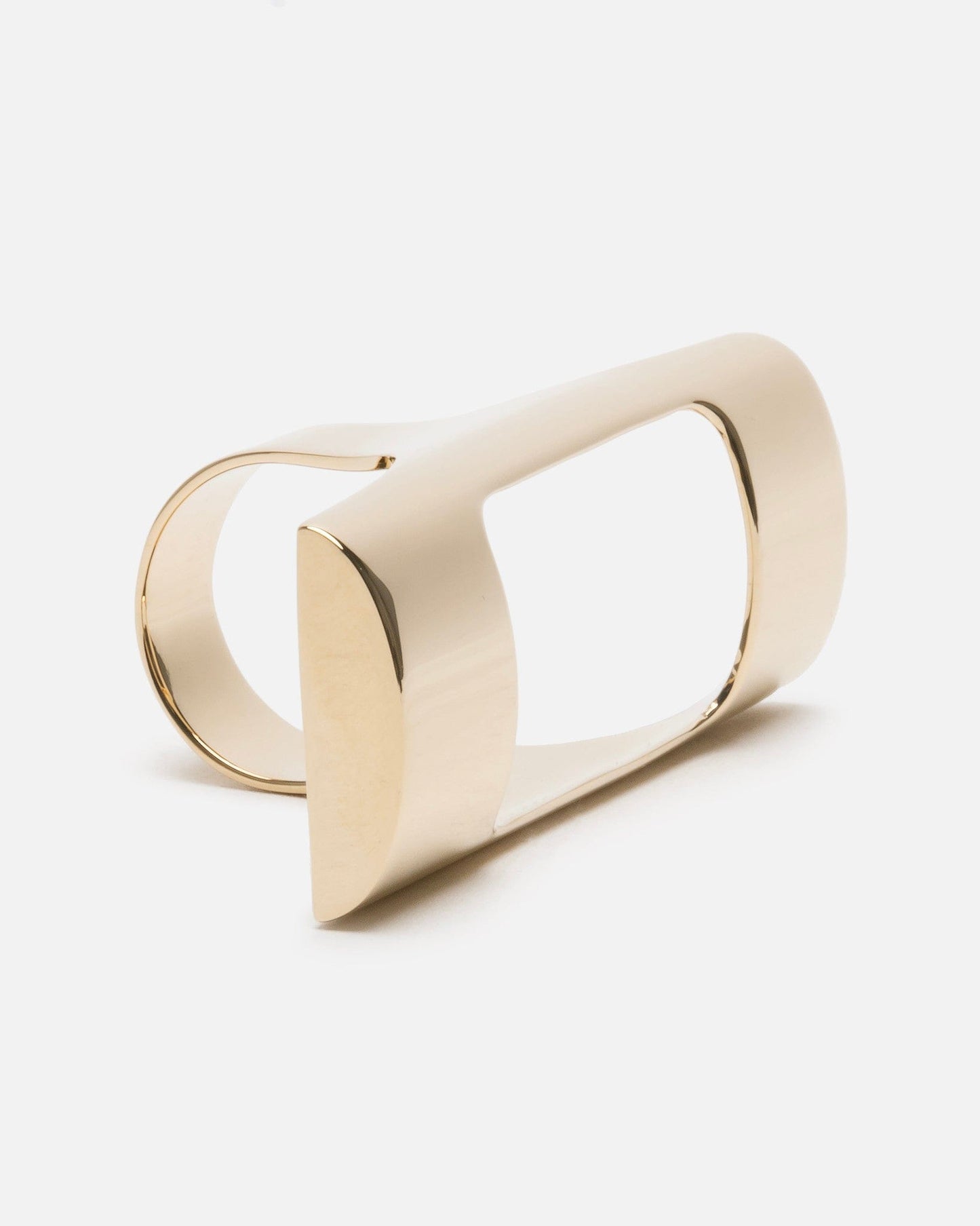 VETEMENTS Jewelry Lighter Holder Ring in Gold