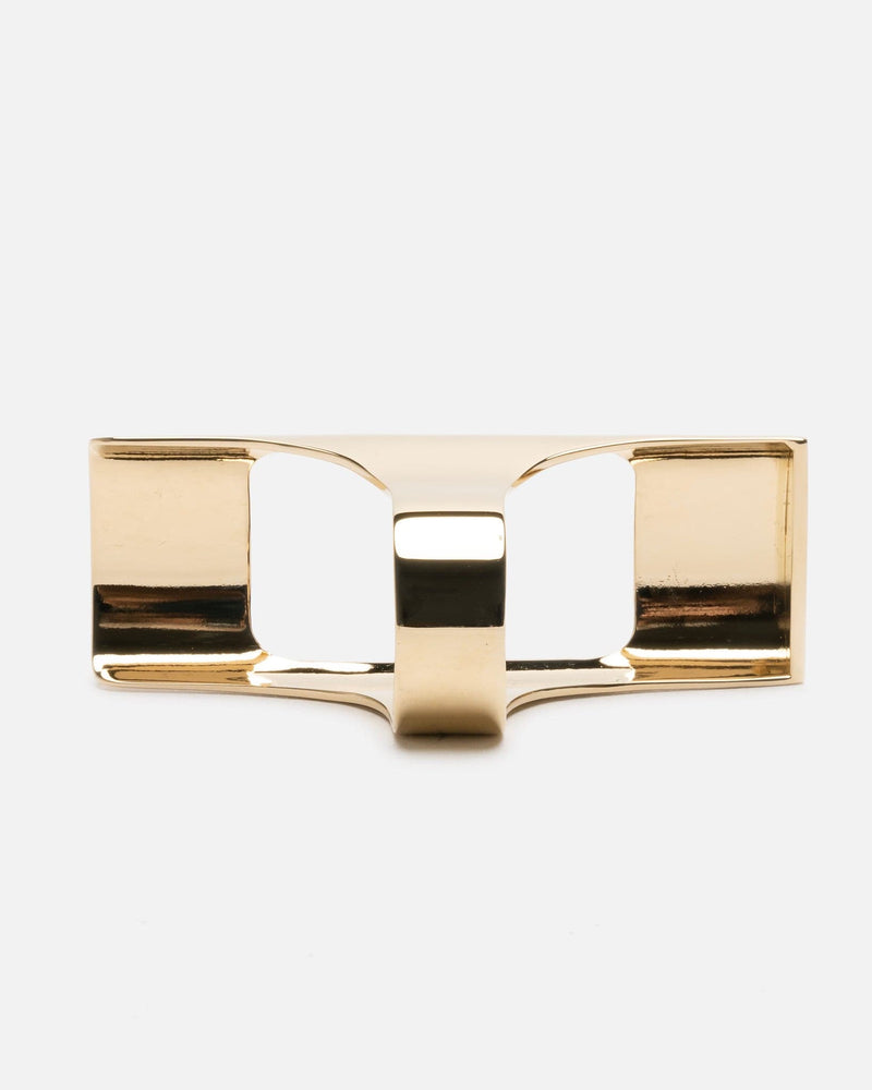 VETEMENTS Jewelry Lighter Holder Ring in Gold