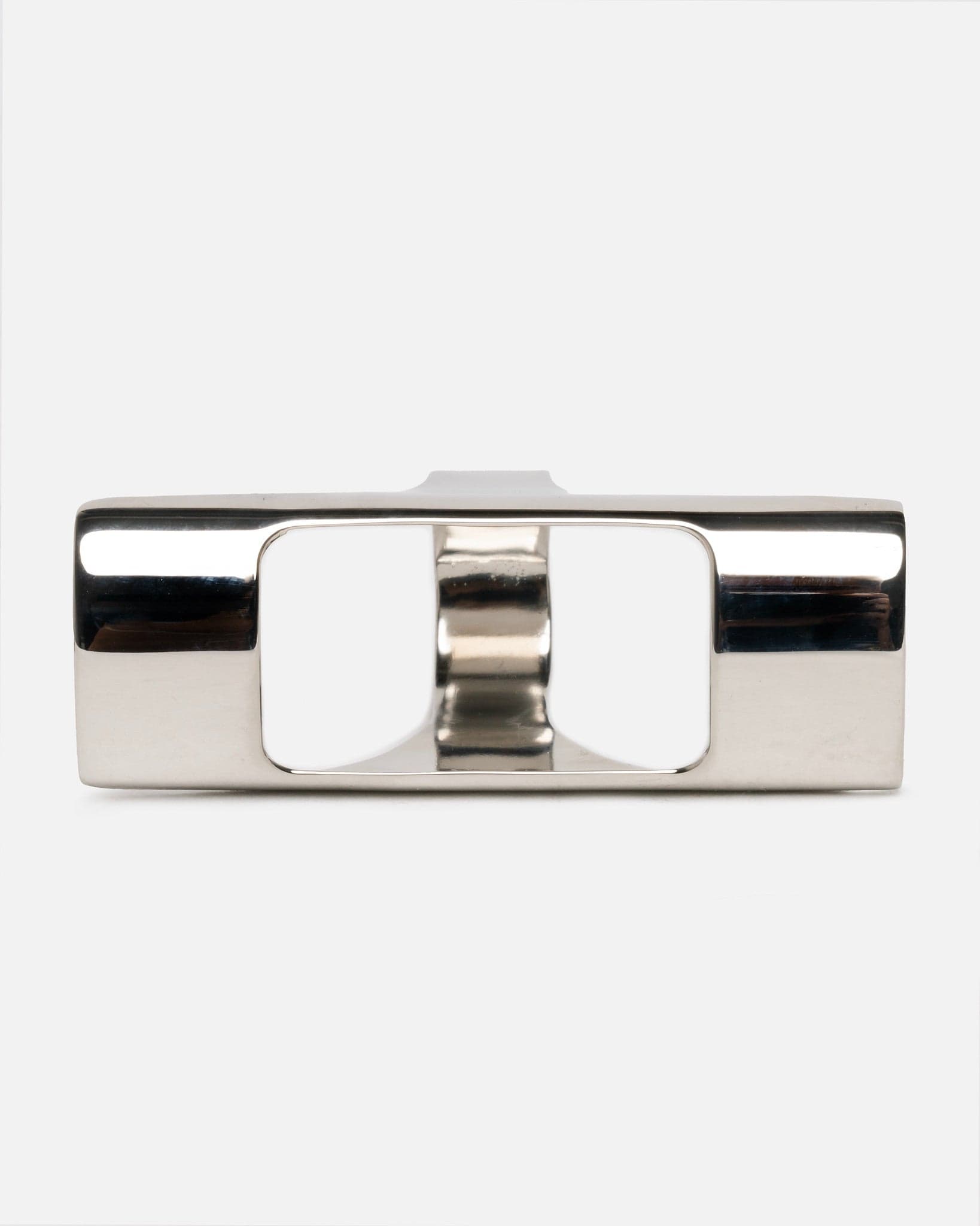 VETEMENTS Jewelry Lighter Holder Ring in Silver
