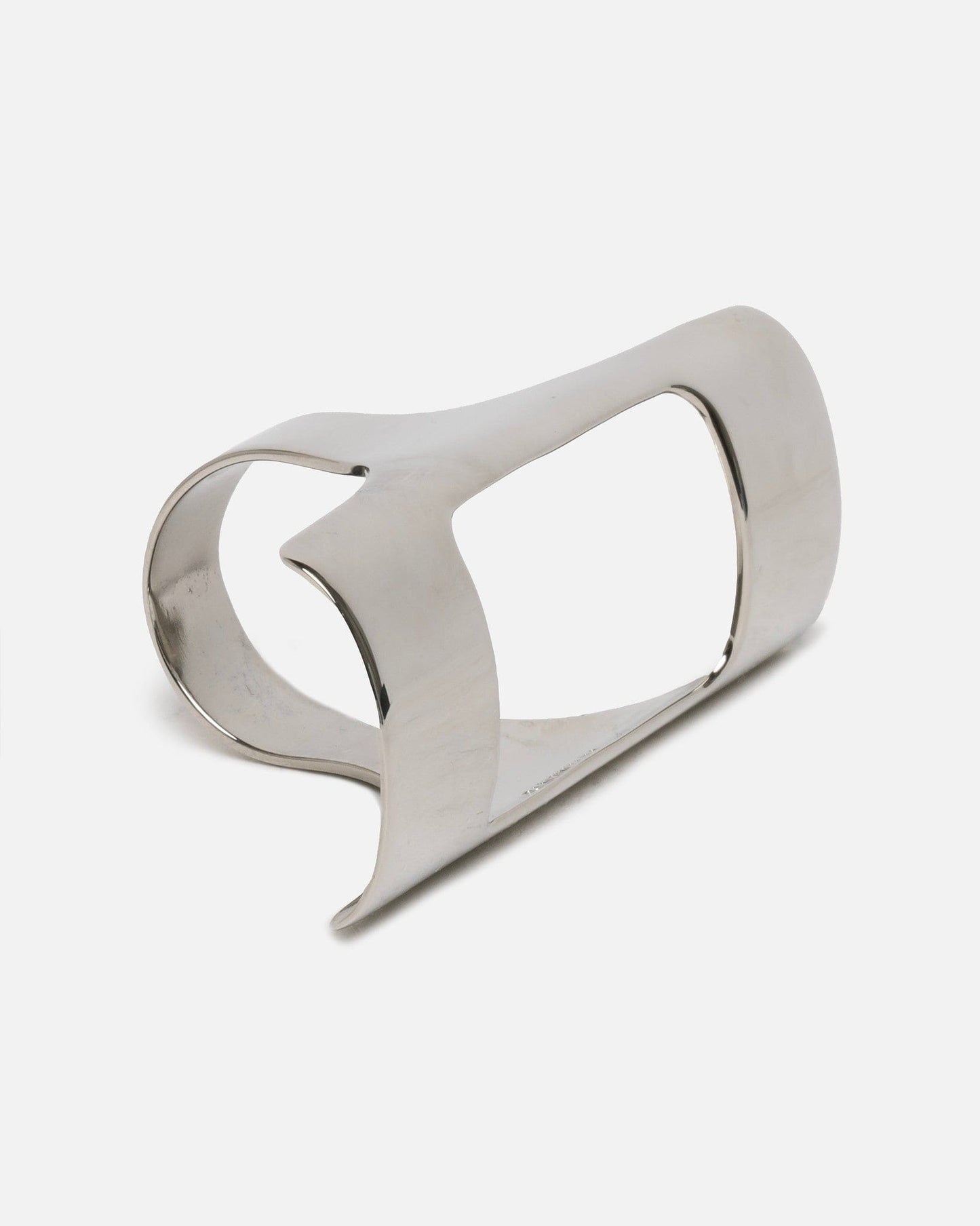 VETEMENTS Jewelry Lighter Holder Ring in Silver