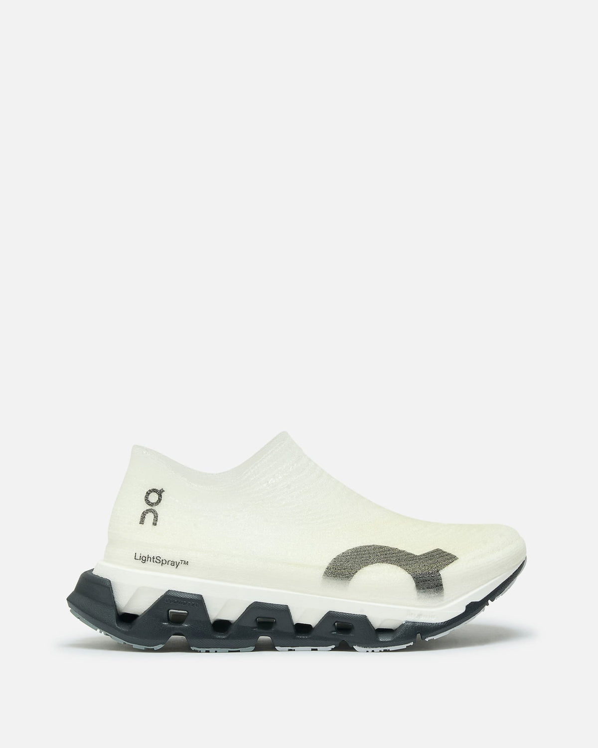 On Men's Sneakers LightSpray Cloudmonster 3 Hyper in Black/Apollo