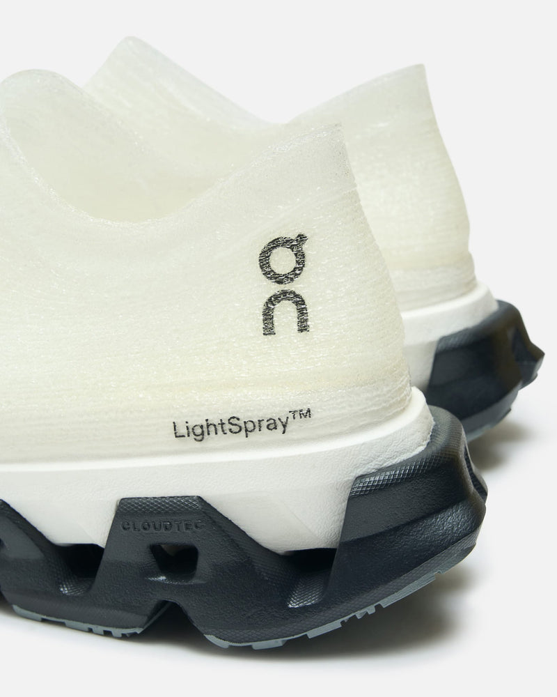 On Men's Sneakers LightSpray Cloudmonster 3 Hyper in Black/Apollo