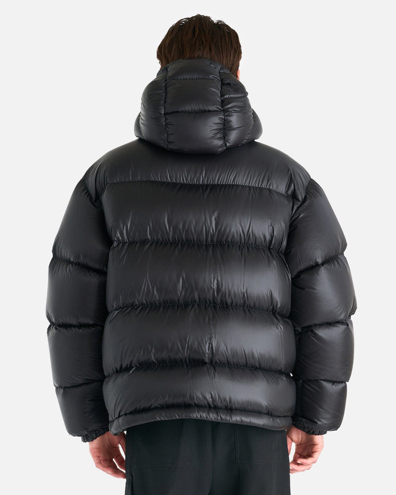 Lightweight Nylon Rip-Stop Jacket in Black - Main Image