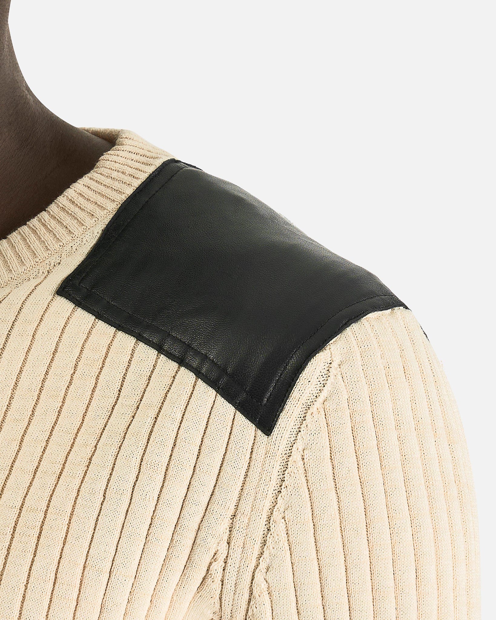 Wales Bonner Men's Tops Linton Knit Top in Ivory