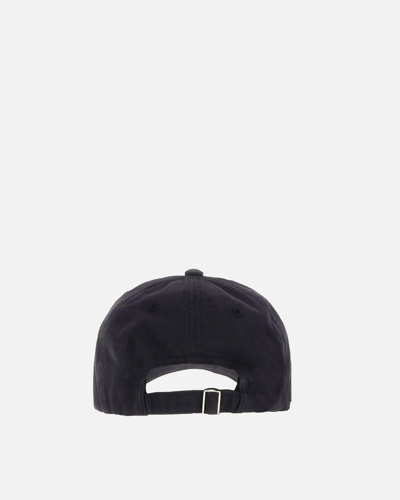 Studio Nicholson Men's Hats OS Logo Cap in Darkest Navy