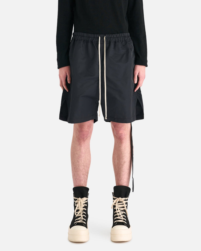 Rick Owens DRKSHDW Men's Shorts Long Boxers in Black