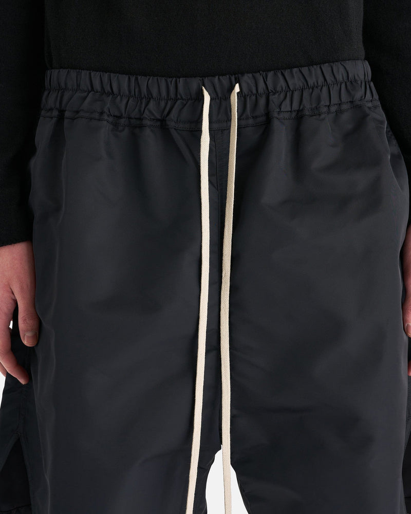 Rick Owens DRKSHDW Men's Shorts Long Boxers in Black