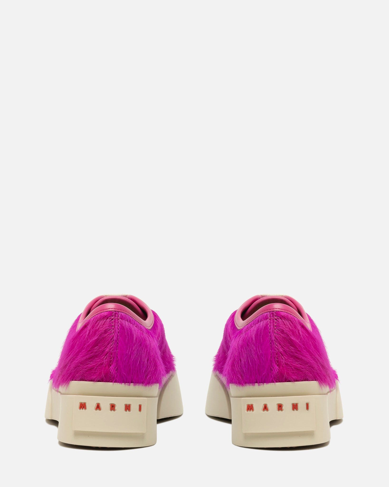Long Calf-Hair Pablo Sneaker in Fuchsia – SVRN