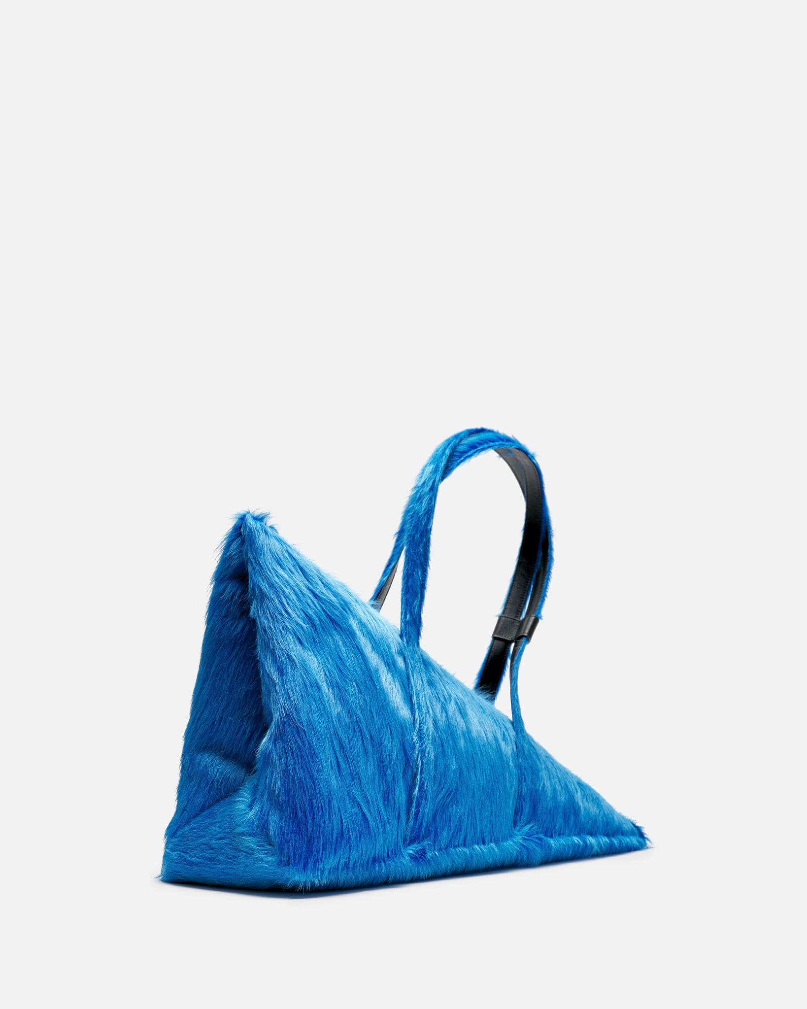 Marni Men's Bags O/S Long Calf Hair Prisma Duffle Bag in Royal