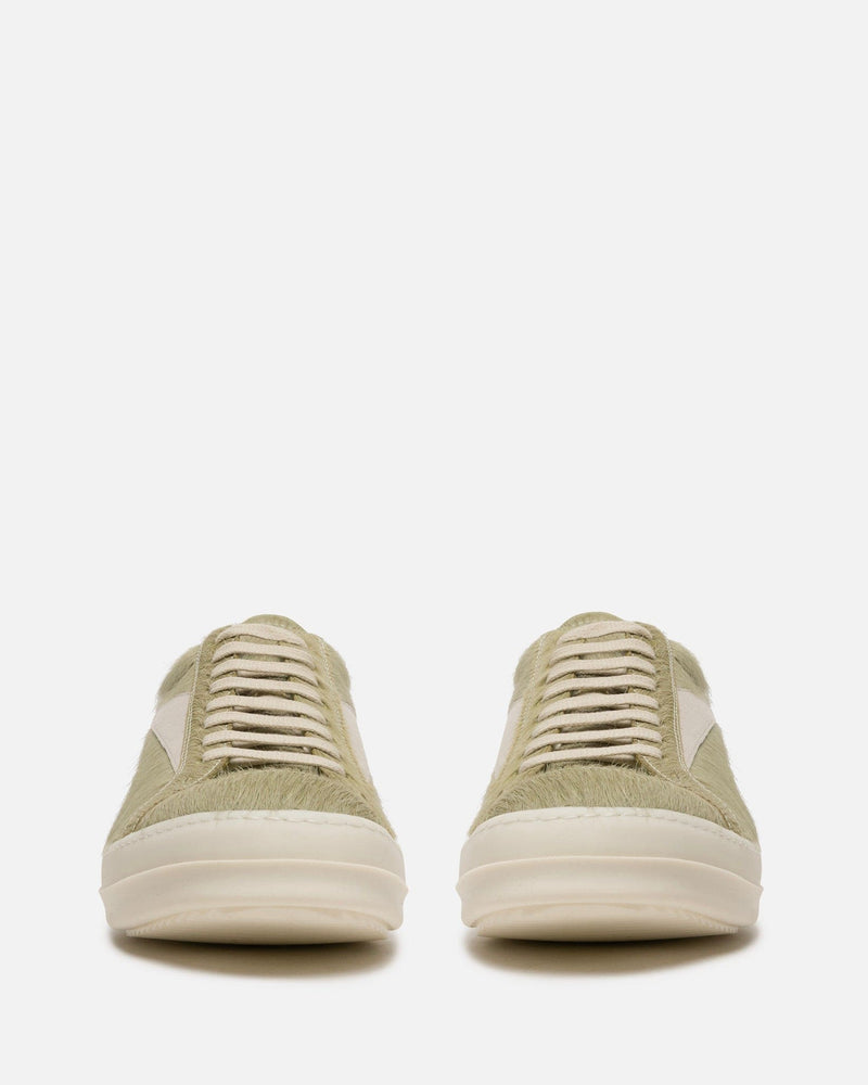Rick Owens Men's Sneakers Long Hair Vintage Sneakers in Dirty Acid/Milk