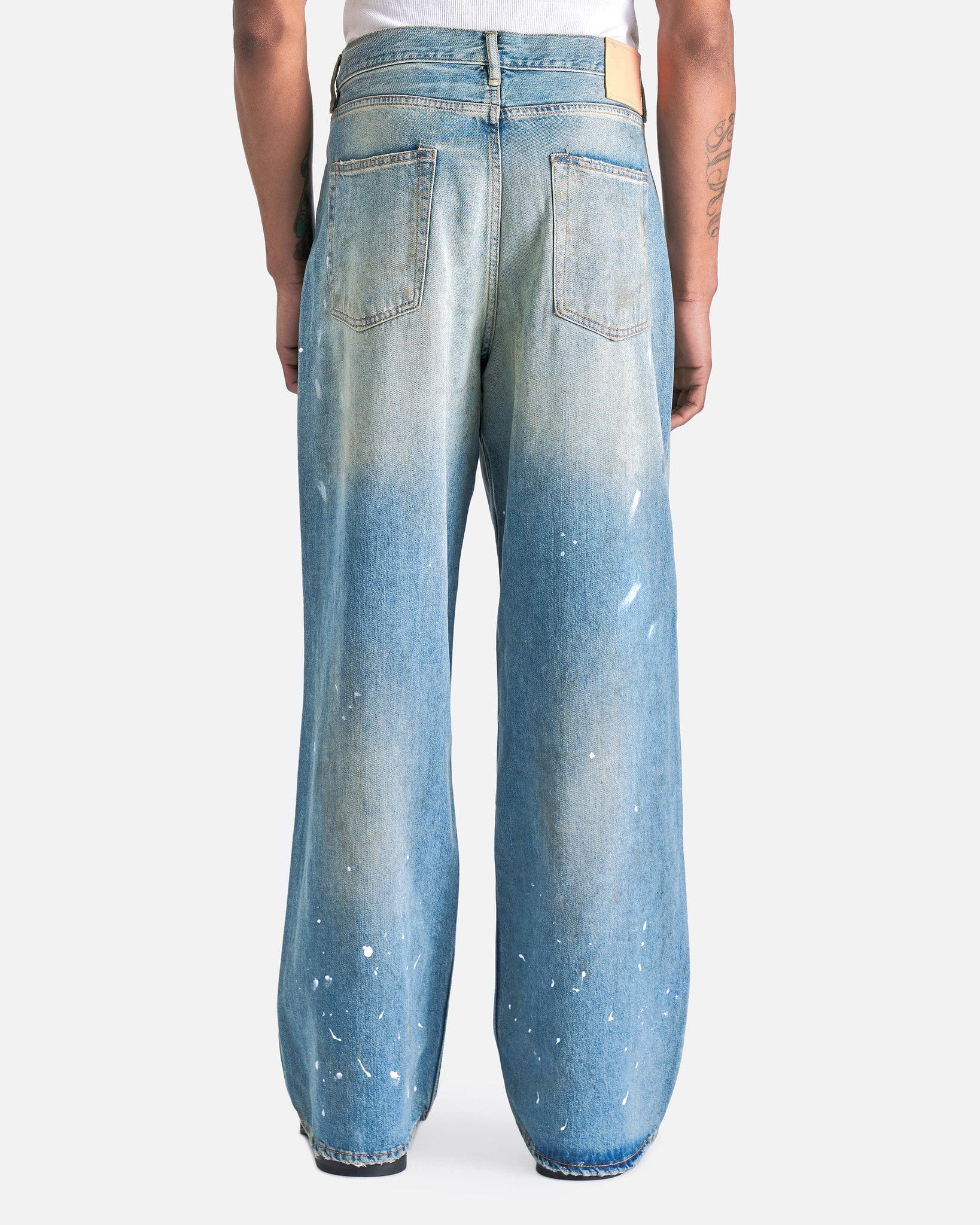 Acne Studios Men's Jeans Loose Fit 1981M Jeans in Light Blue