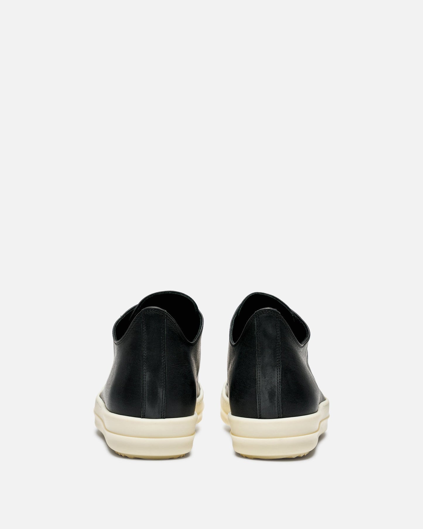 Rick Owens Men's Sneakers Low Ramones in Black/Milk