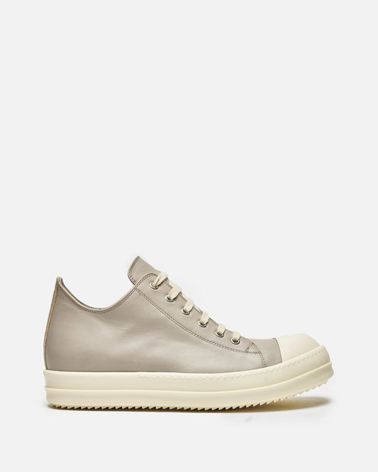 Rick Owens Men's Sneakers Low Ramones in Pearl/Milk