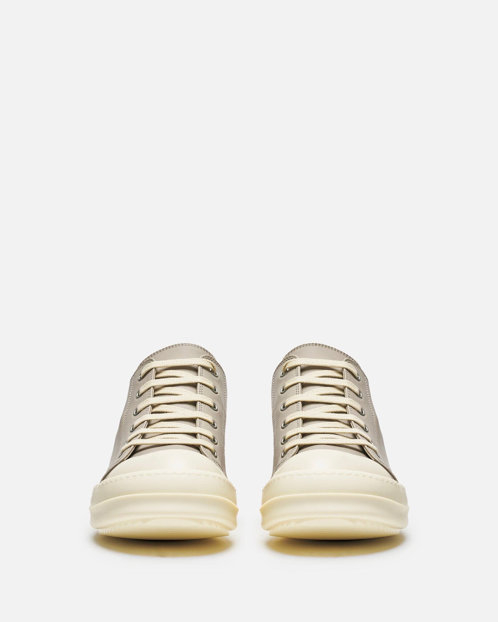 Rick Owens Men's Sneakers Low Ramones in Pearl/Milk