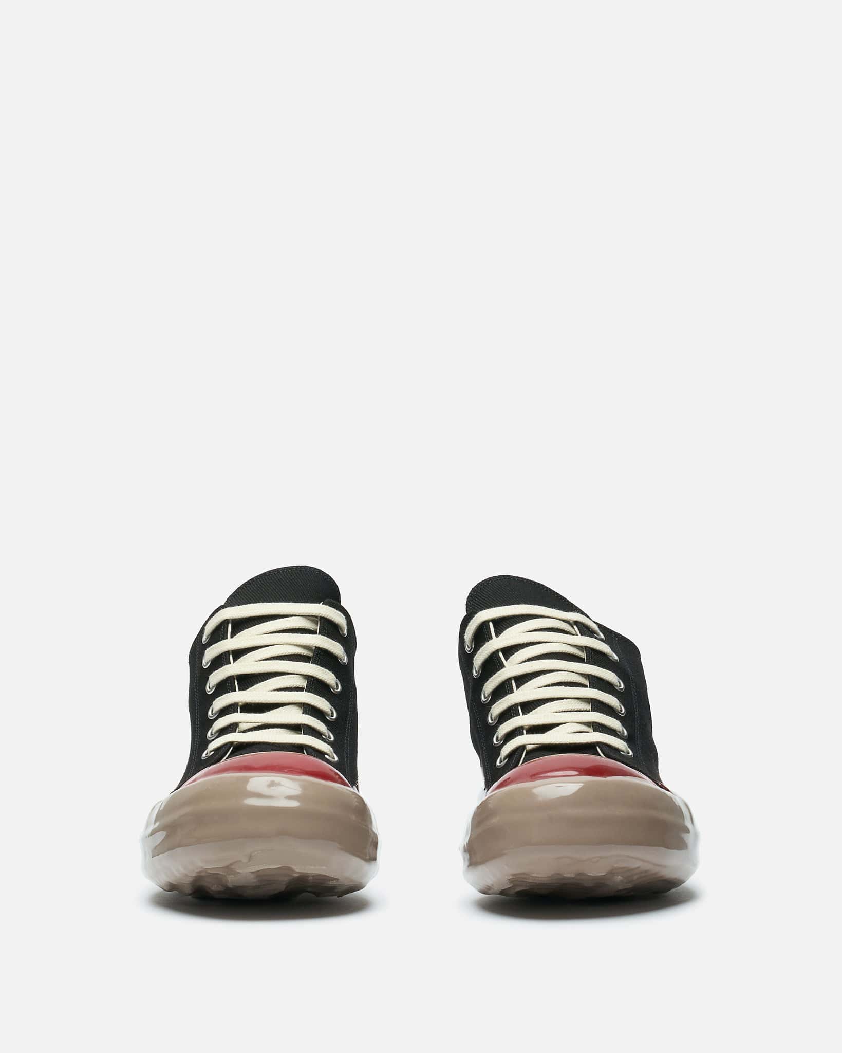 Rick Owens DRKSHDW Men's Sneakers Low Sneakers in Black/Red/Dark Beige