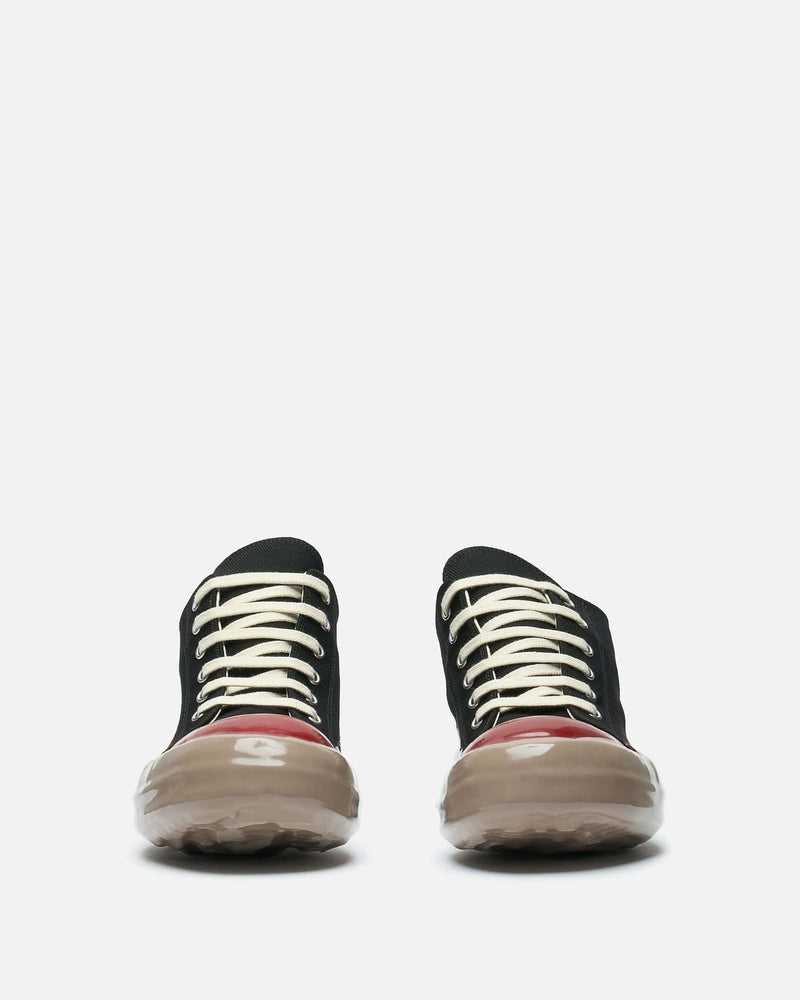 Rick Owens DRKSHDW Men's Sneakers Low Sneakers in Black/Red/Dark Beige