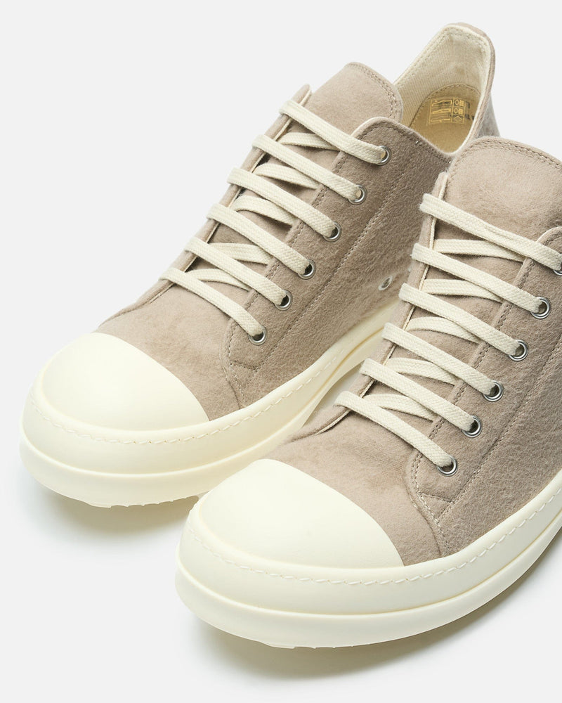 Rick Owens DRKSHDW Men's Sneakers Low Sneaks in Dirty Pearl/Milk