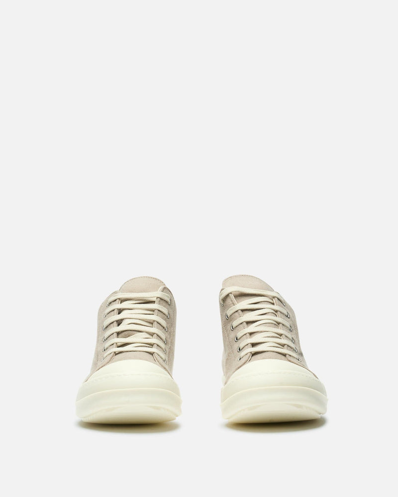 Rick Owens DRKSHDW Men's Sneakers Low Sneaks in Dirty Pearl/Milk