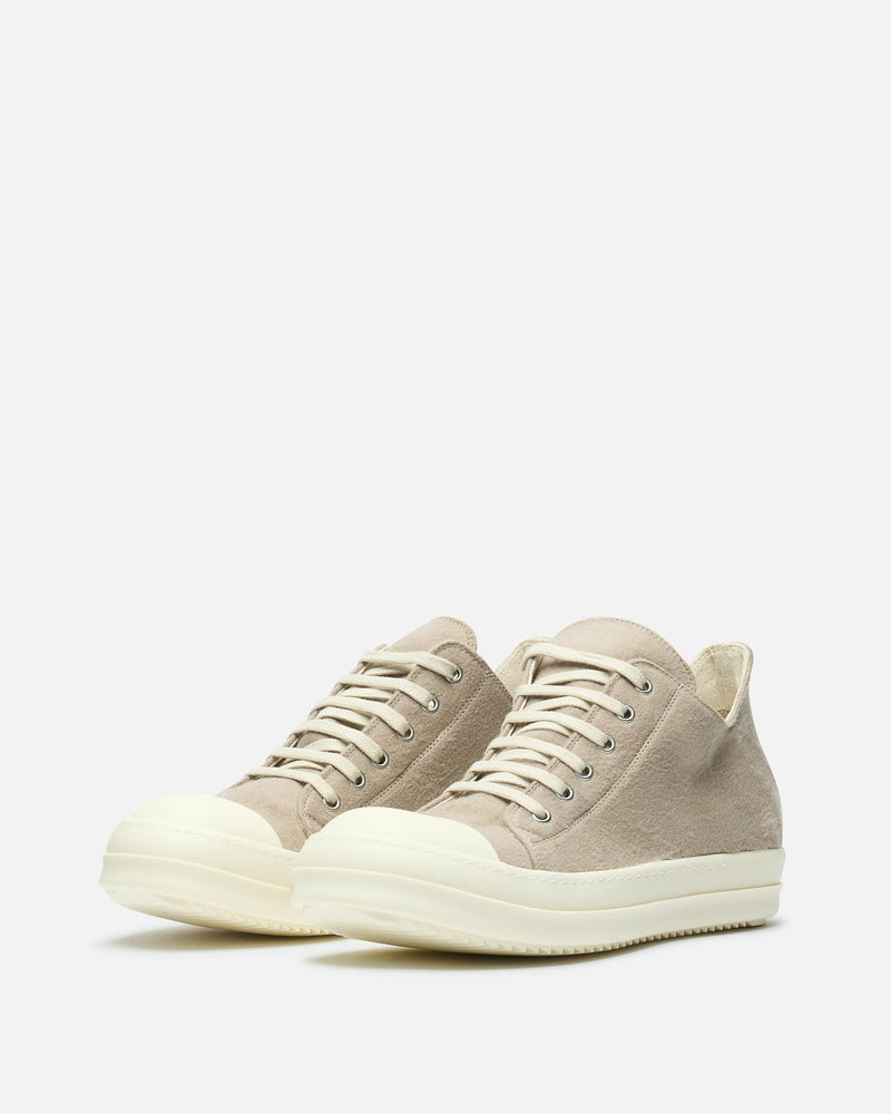 Rick Owens DRKSHDW Men's Sneakers Low Sneaks in Dirty Pearl/Milk