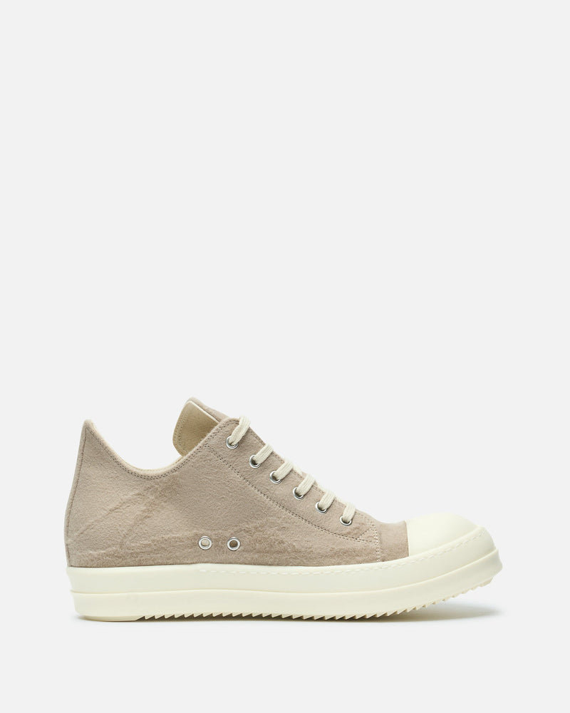 Rick Owens DRKSHDW Men's Sneakers Low Sneaks in Dirty Pearl/Milk