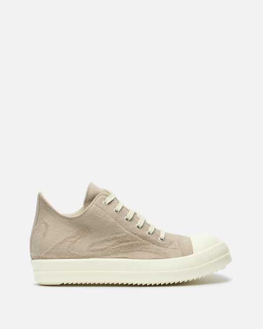 Rick Owens DRKSHDW Men's Sneakers Low Sneaks in Dirty Pearl/Milk