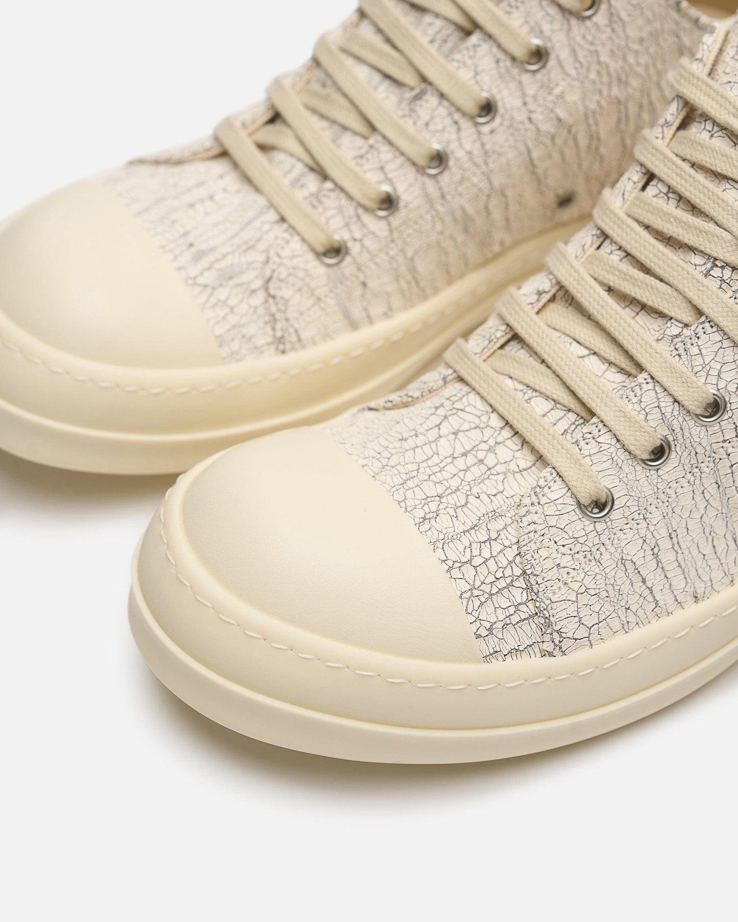 Rick Owens DRKSHDW Men's Sneakers Low Sneaks in Milk/Milk