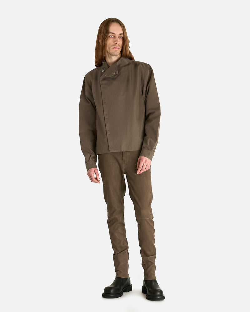 Rick Owens Men's Jackets LPM Jacket in Dust