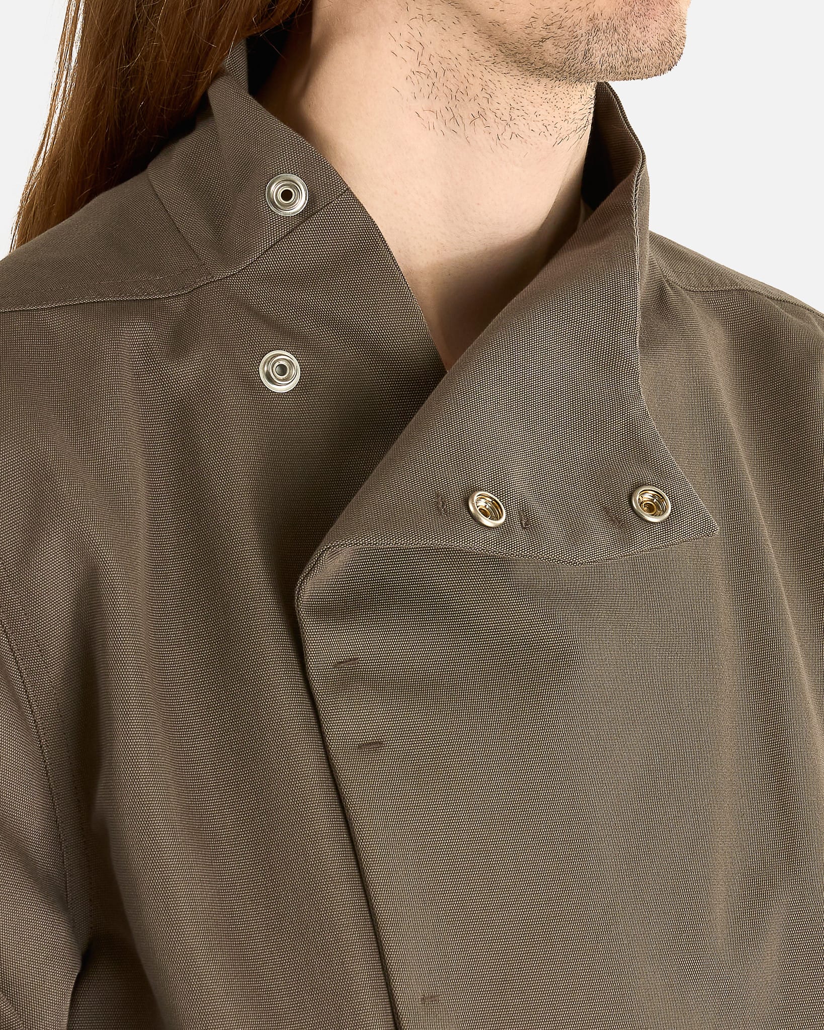 Rick Owens Men's Jackets LPM Jacket in Dust