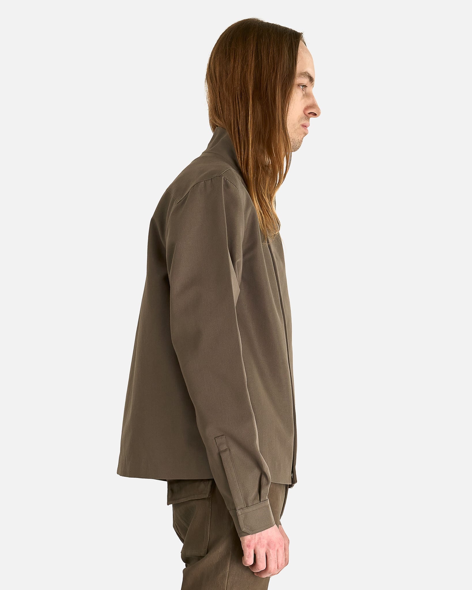 Rick Owens Men's Jackets LPM Jacket in Dust