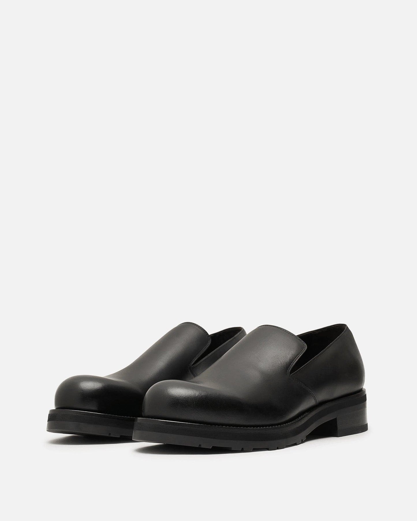 The Row Men's Shoes Lug Sole Slip On Loafer in Black