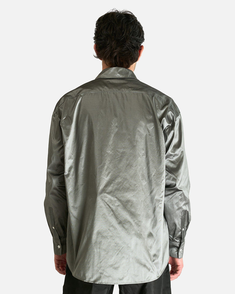 AUBERO Men's Shirts Lysander Shirt in Pewter