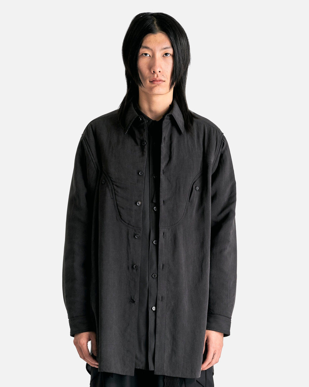 Yohji Yamamoto Grey Other Fabric Mufflers main image 1