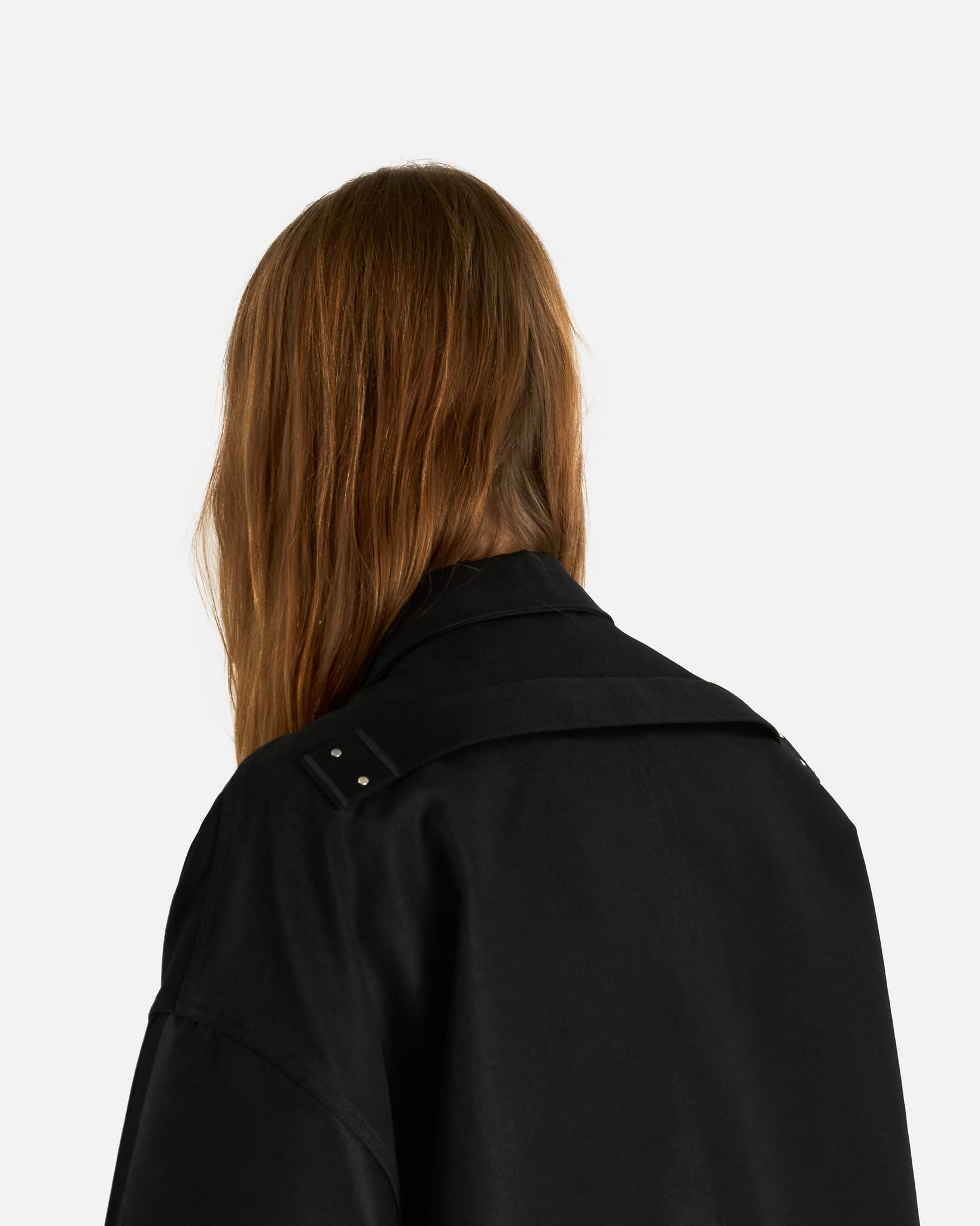 Rick Owens Men's Shirts Magnum Tommy Shirt in Black