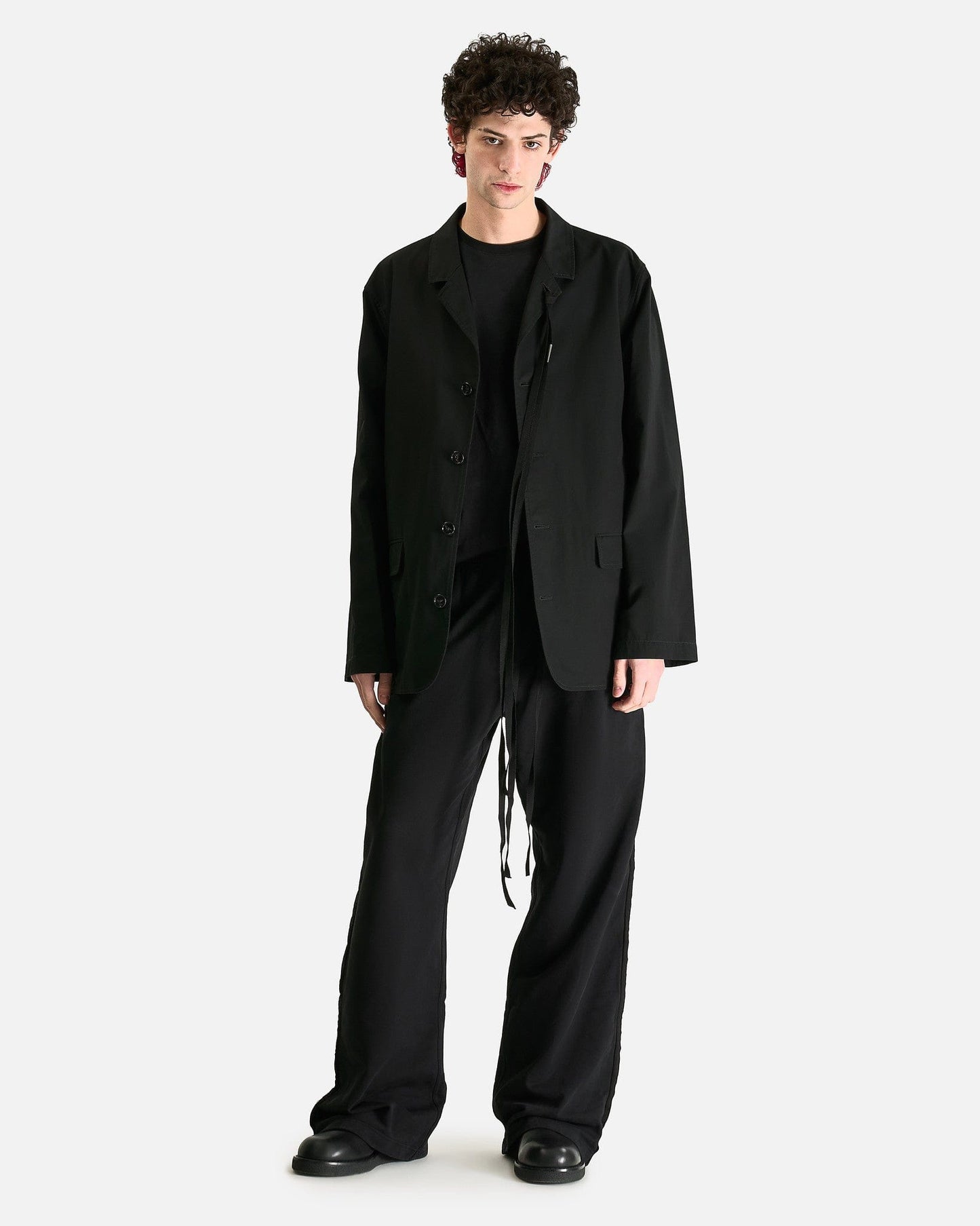 Ann Demeulemeester Men's Pants Malaki Comfort Sweatpants in Black