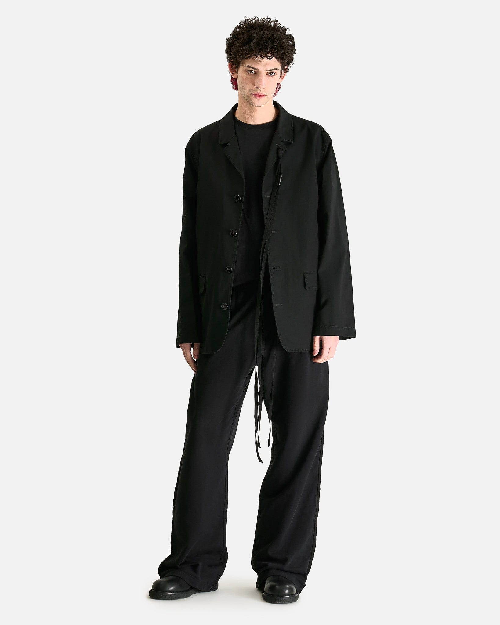 Ann Demeulemeester Men's Pants Malaki Comfort Sweatpants in Black