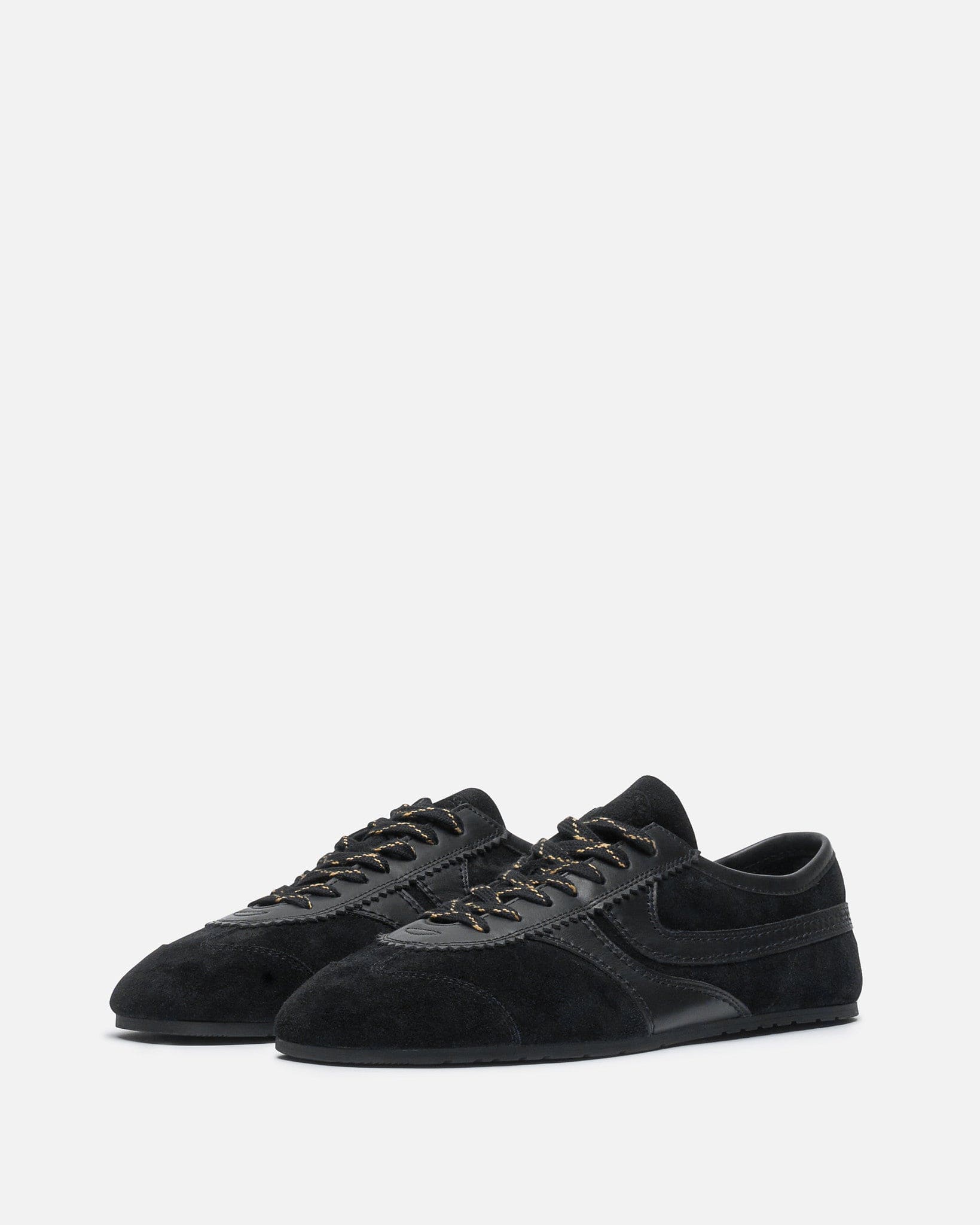 Dries Van Noten Men's Shoes Marathon Sneaker in Black