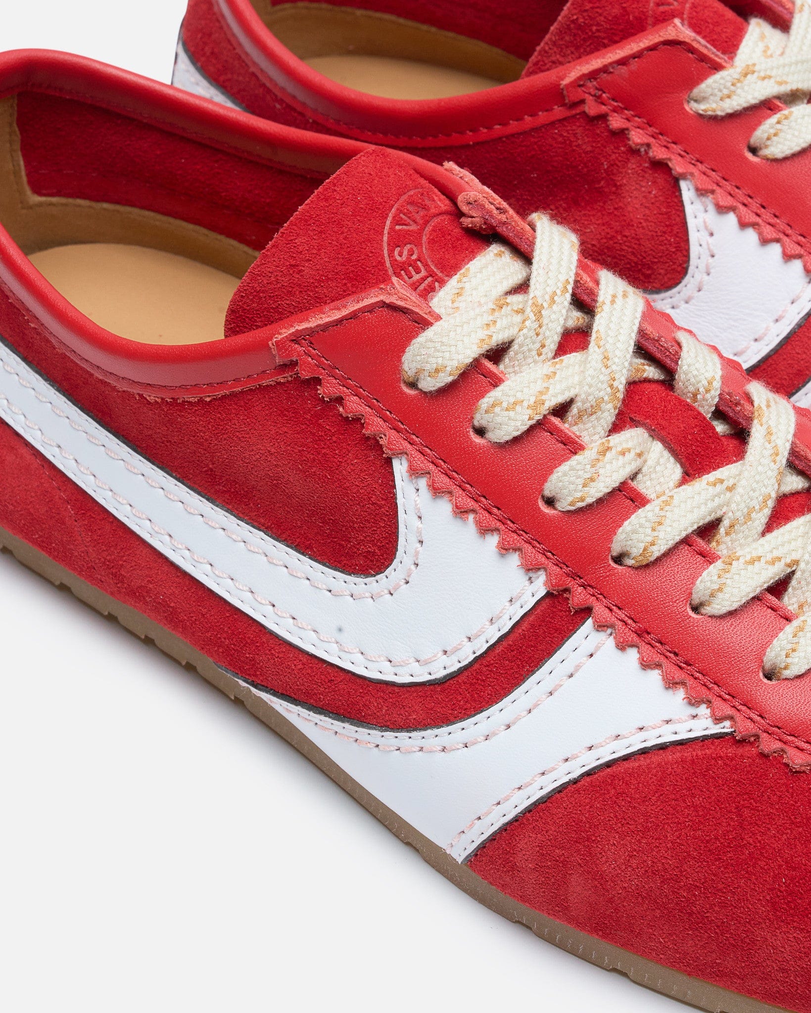 Dries Van Noten Men's Shoes Marathon Sneaker in Red