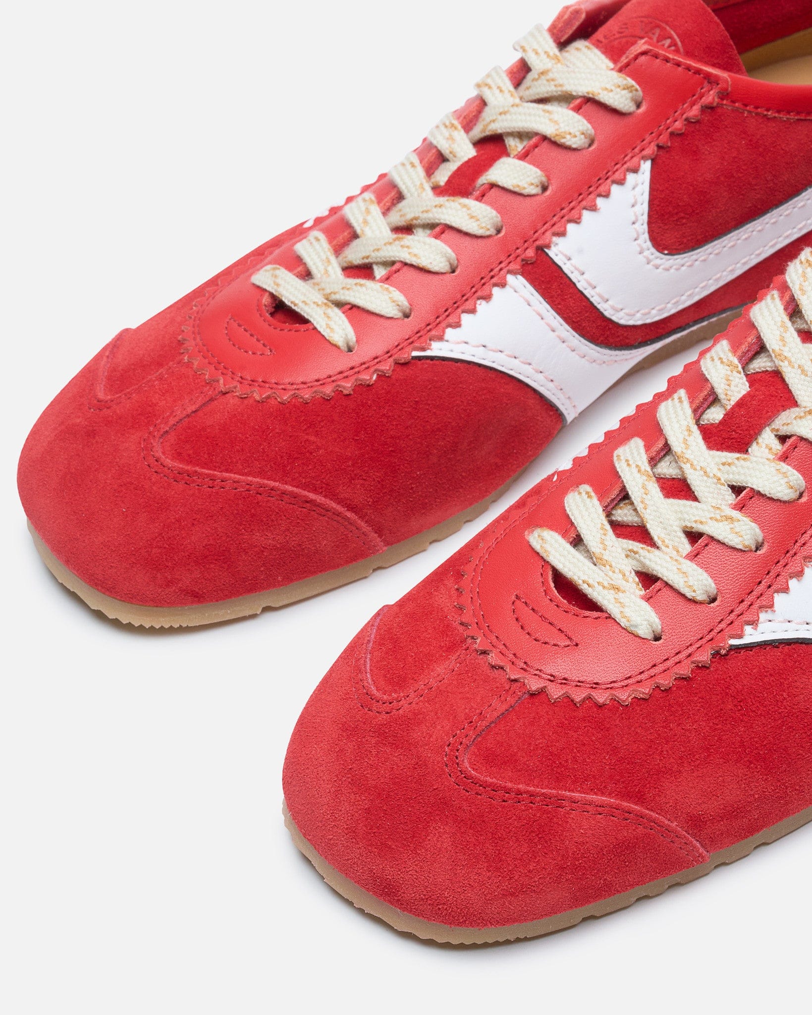 Dries Van Noten Men's Shoes Marathon Sneaker in Red