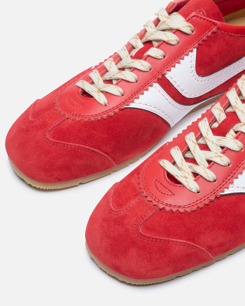 Dries Van Noten Men's Shoes Marathon Sneaker in Red