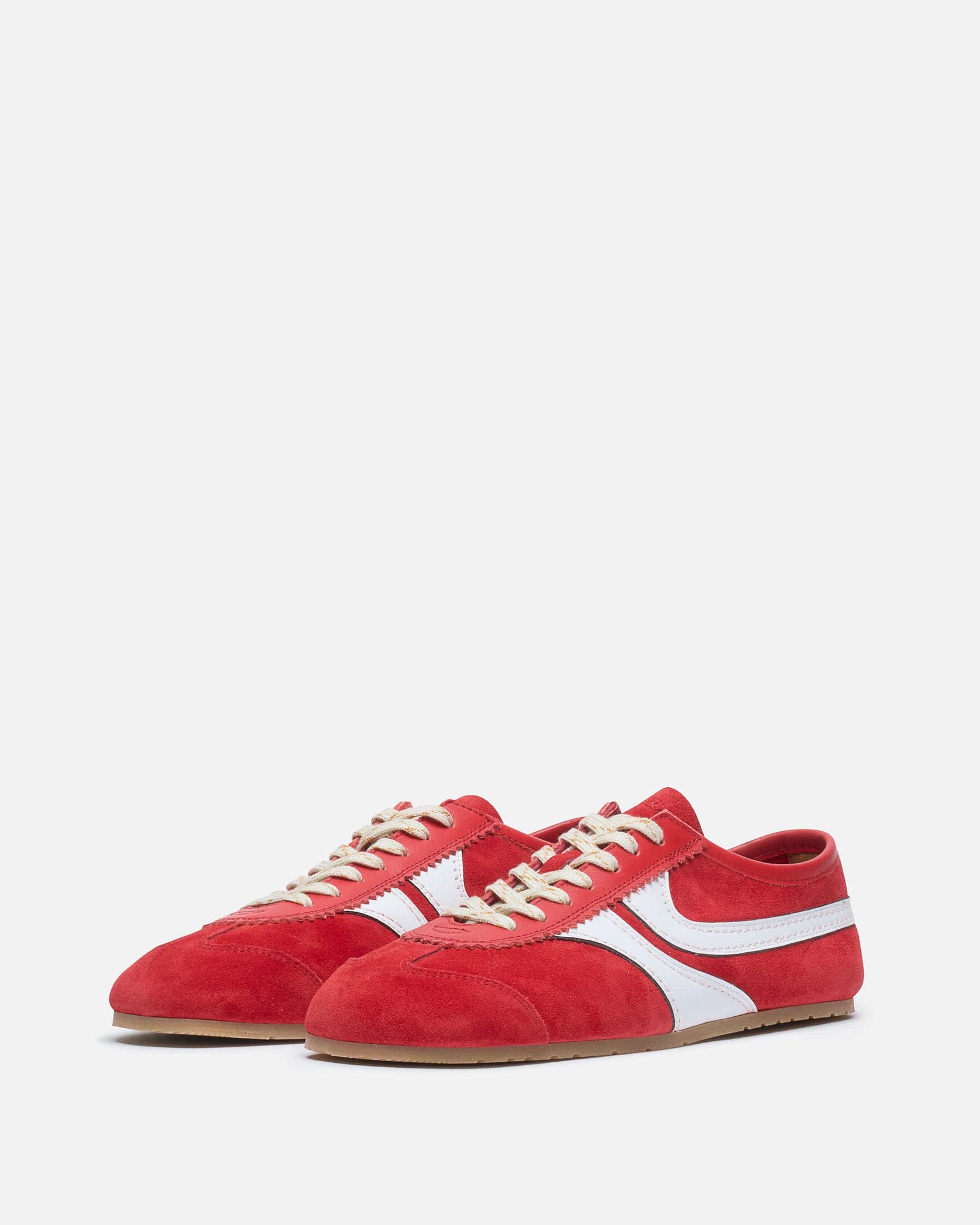 Dries Van Noten Men's Shoes Marathon Sneaker in Red